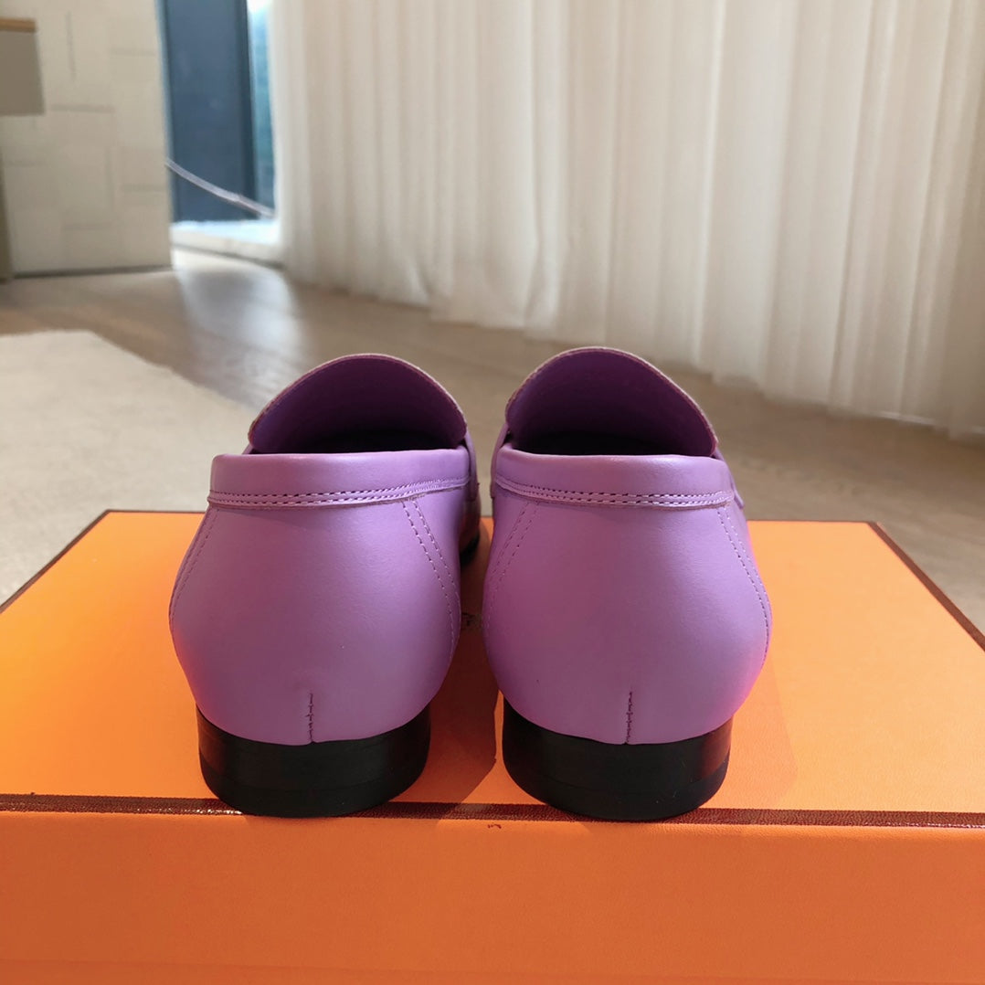 PARIS LOAFER LILAC CALFSKIN