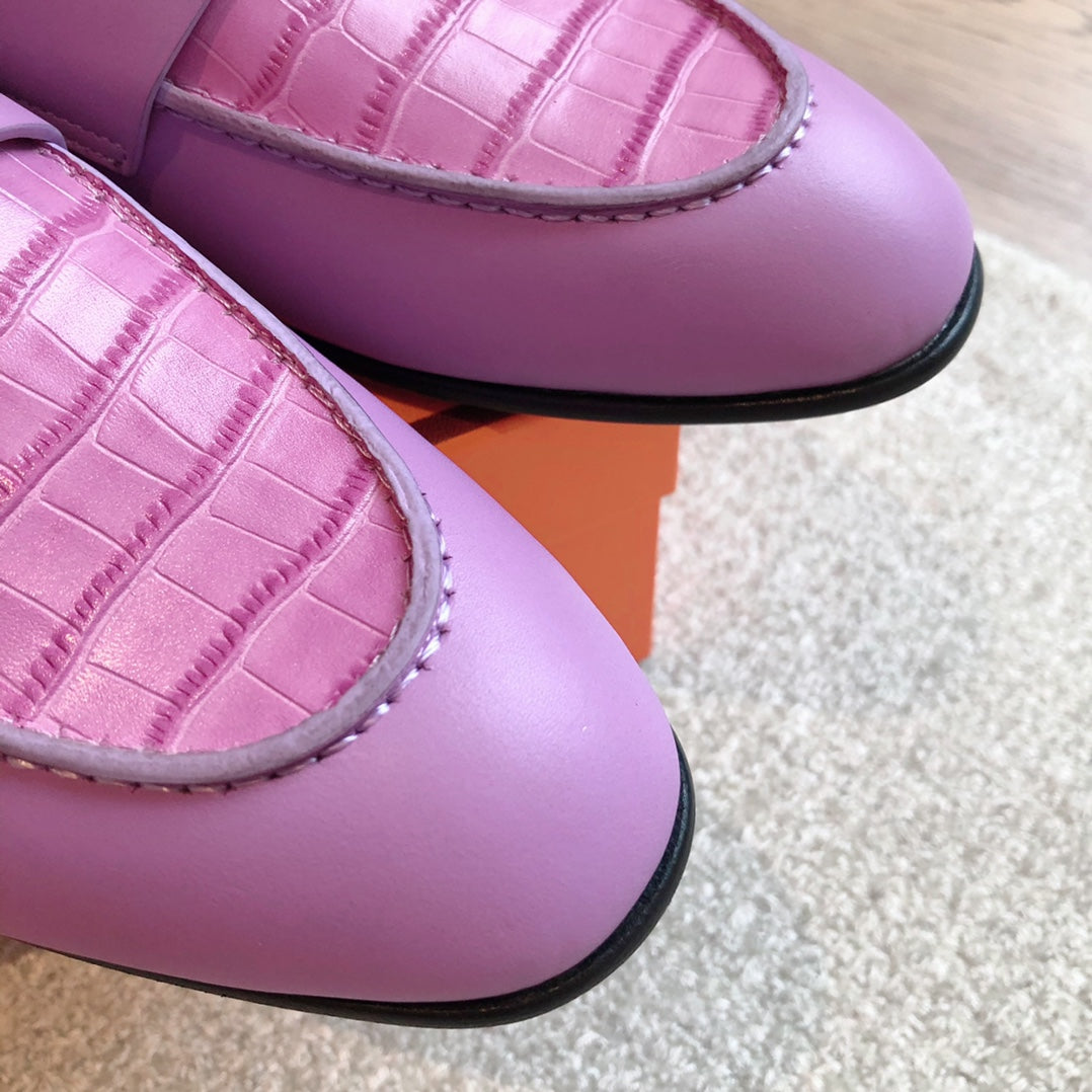 PARIS LOAFER LILAC CALFSKIN