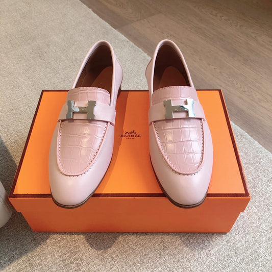 PARIS LOAFER LIGHT PINK CALFSKIN