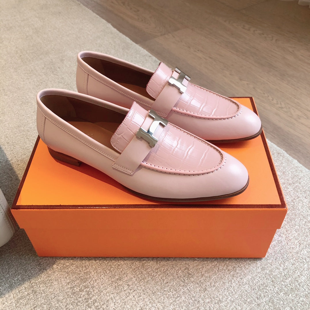 PARIS LOAFER LIGHT PINK CALFSKIN