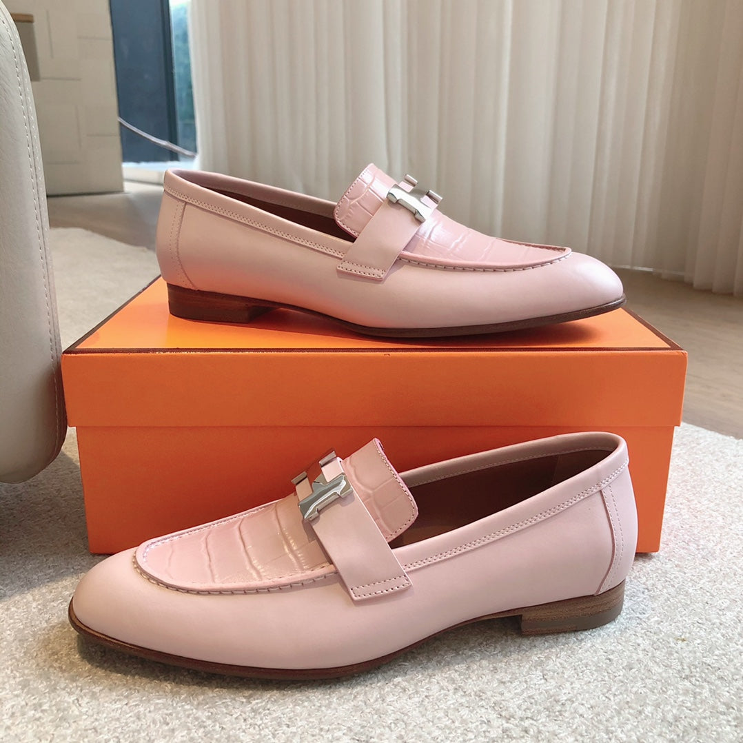 PARIS LOAFER LIGHT PINK CALFSKIN