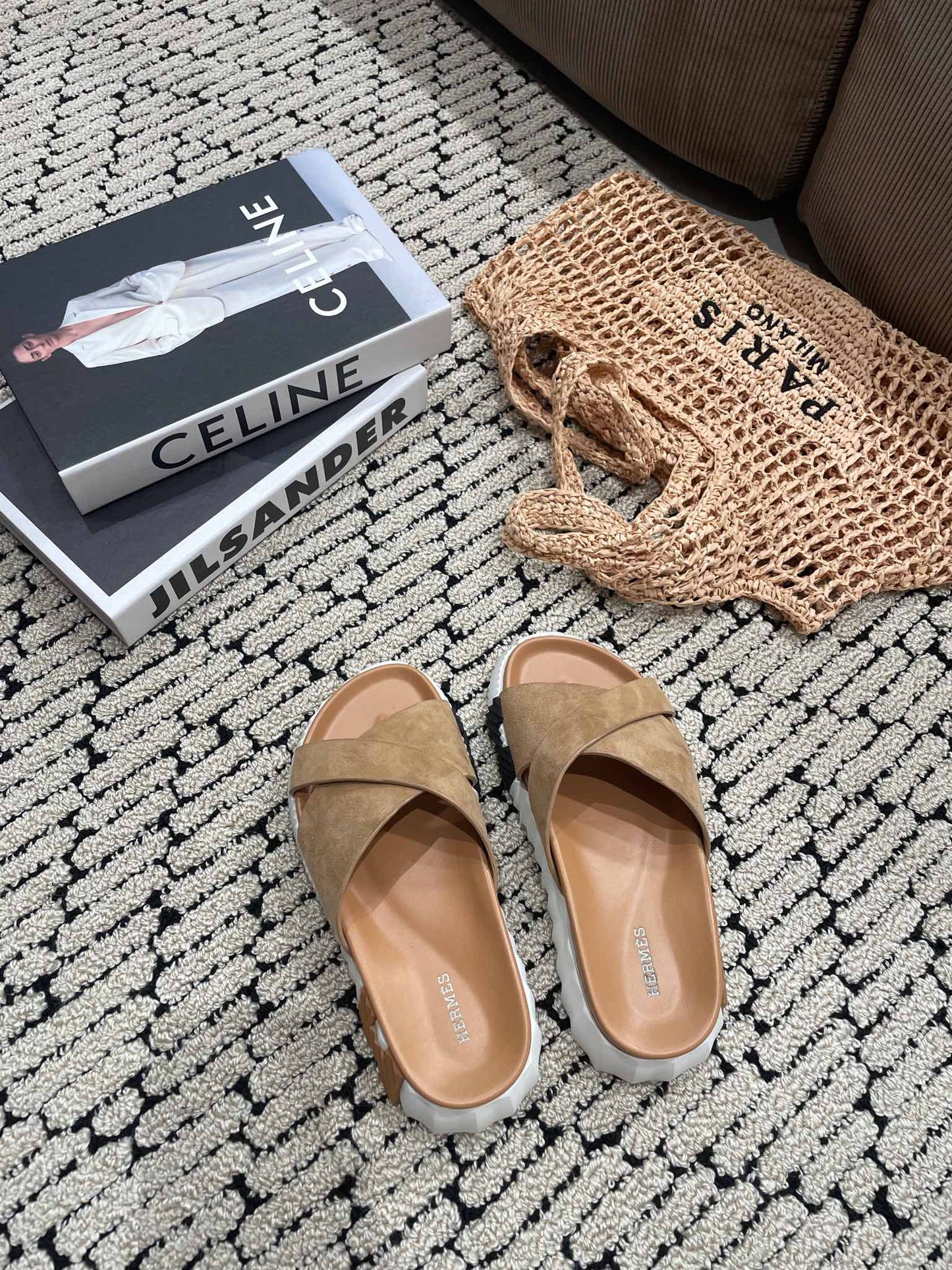 INFRA SANDAL PINK NUDE SUEDE