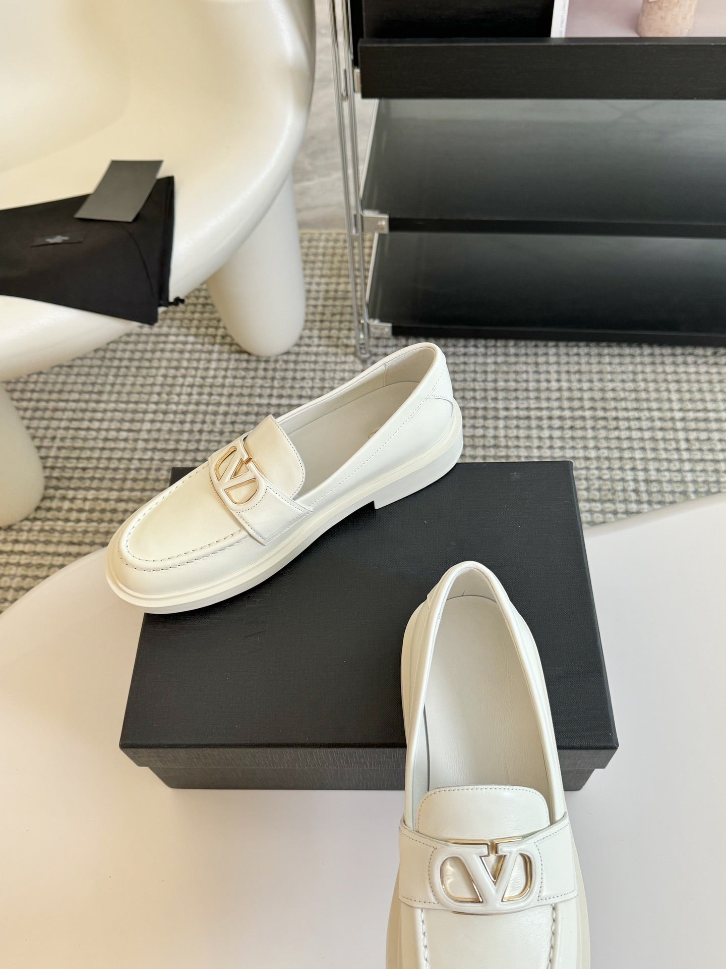 Moccasins Vlogo Signature 30mm White