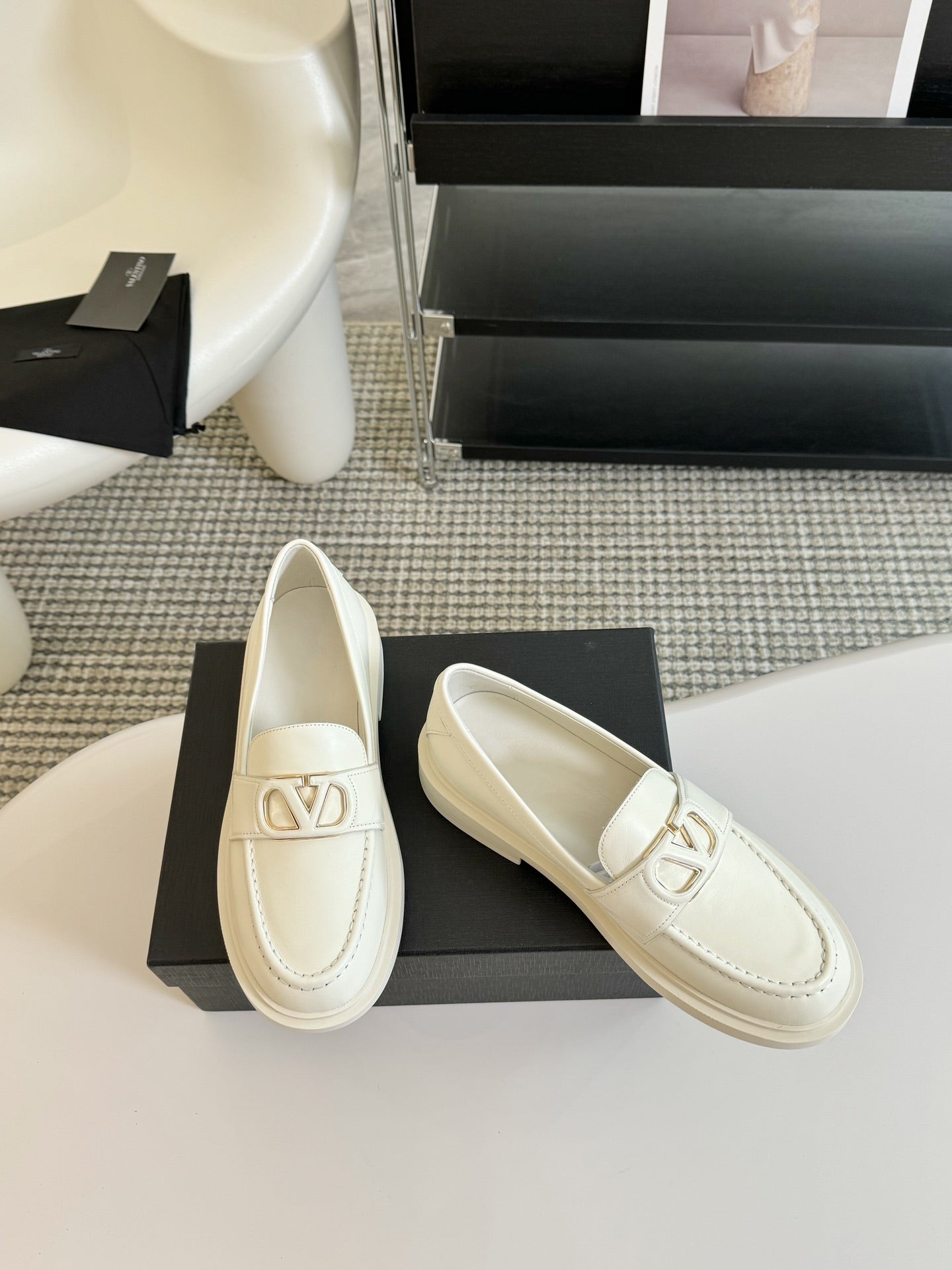 Moccasins Vlogo Signature 30mm White