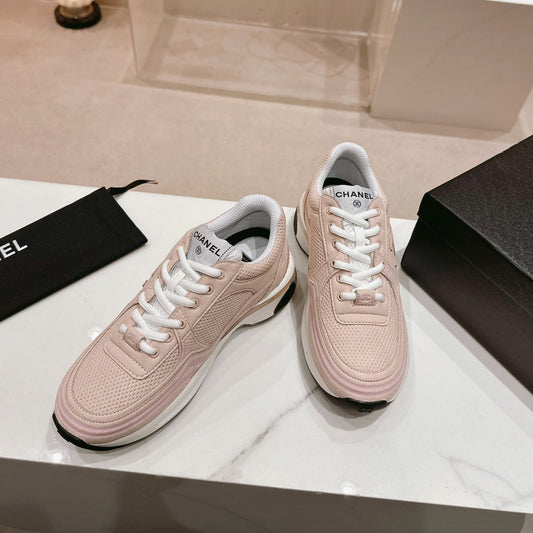 Pale Pink Sneaker Breathable mesh