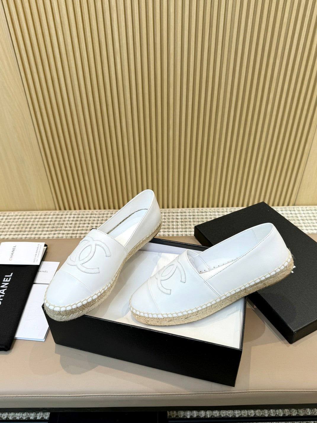 cc espadrilles all white caflskin