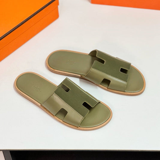 Izmir sandal Vert Toundra