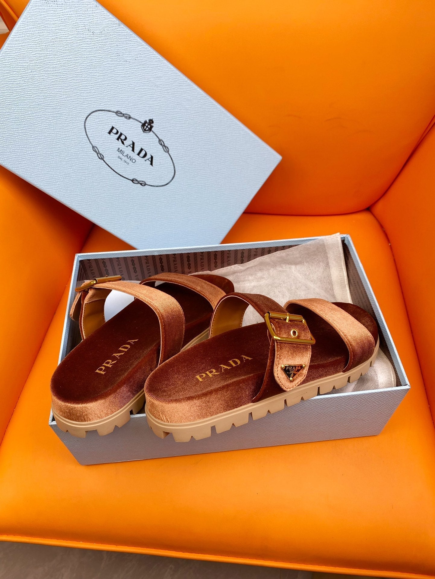 Pra Slides 10 Velvet Orange