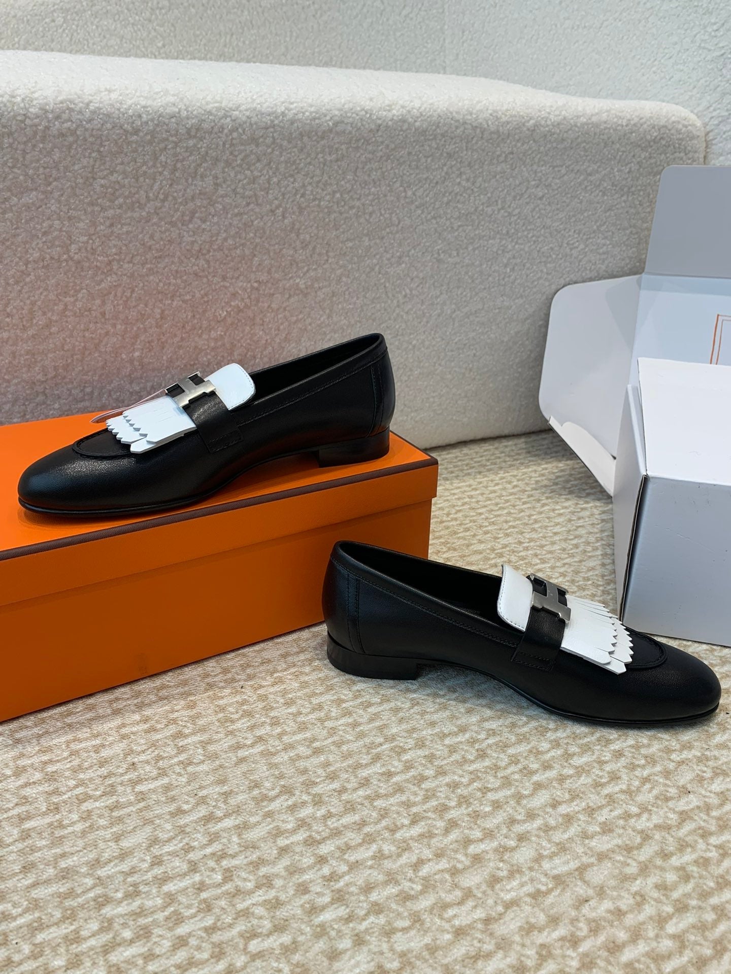 ROYAL LOAFER BLACK CALFSKIN