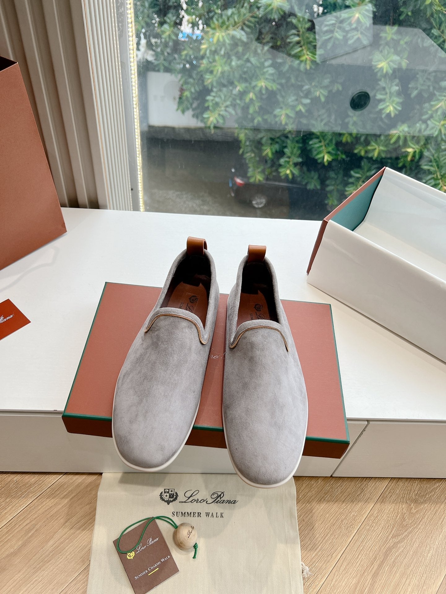 Venice Walk Loafer Grey Suede