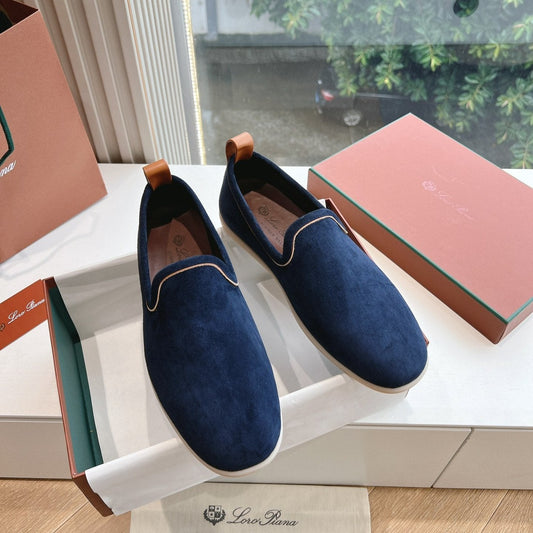 Venice Walk Loafer Dark Blue Suede