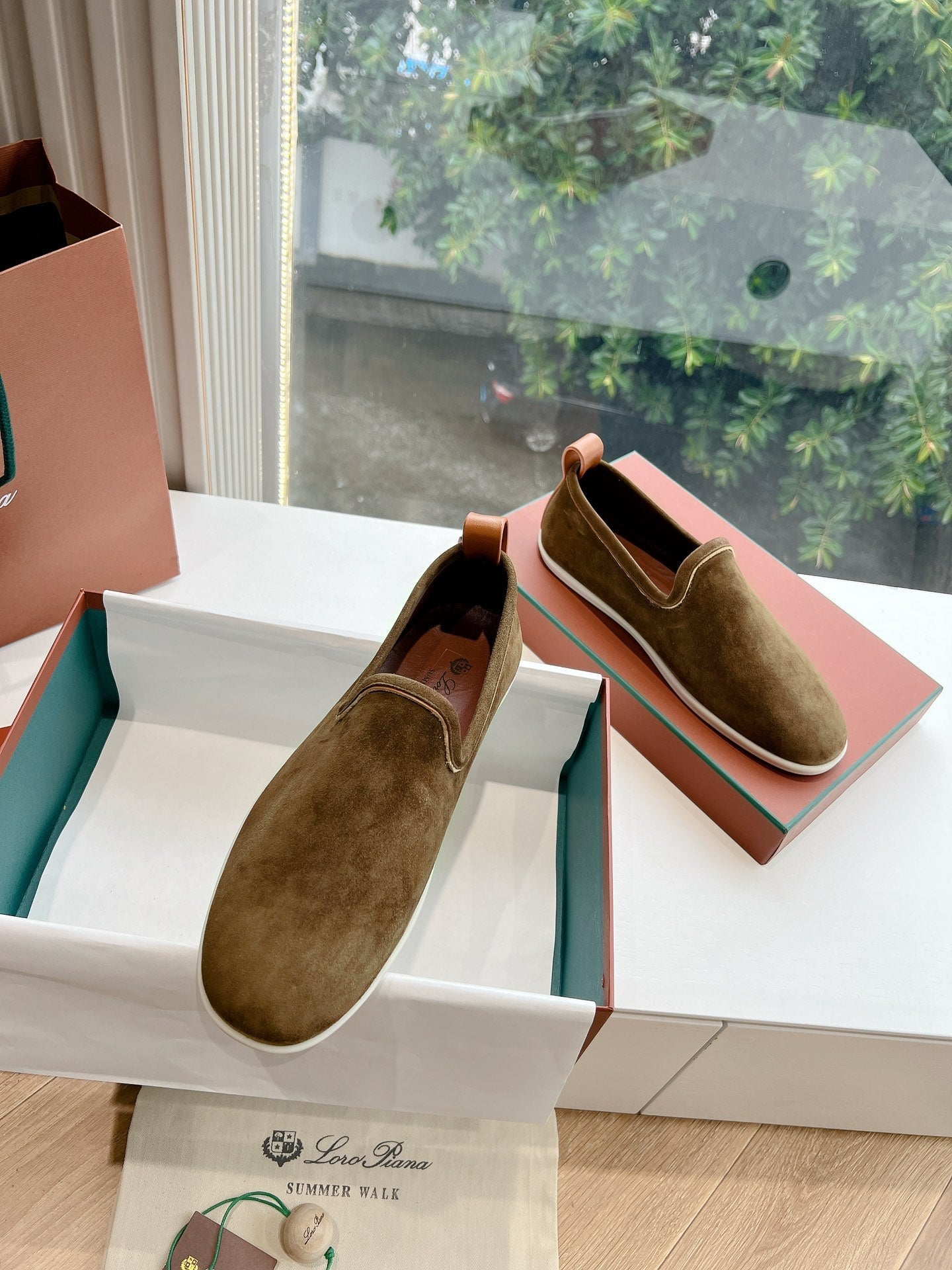 Venice Walk Loafer Loden Suede