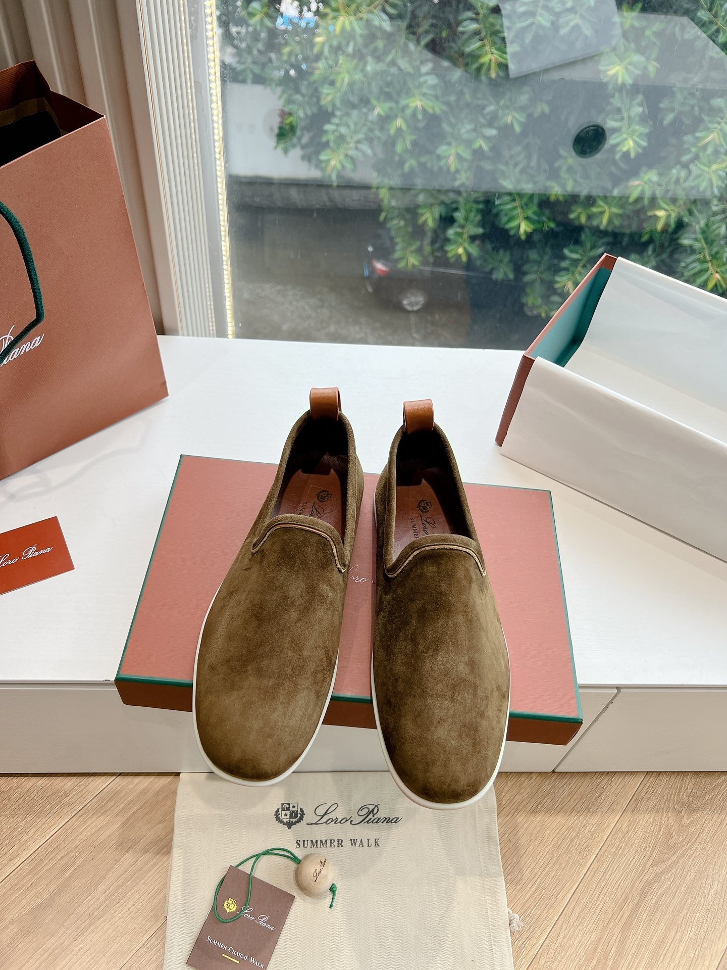 Venice Walk Loafer Loden Suede