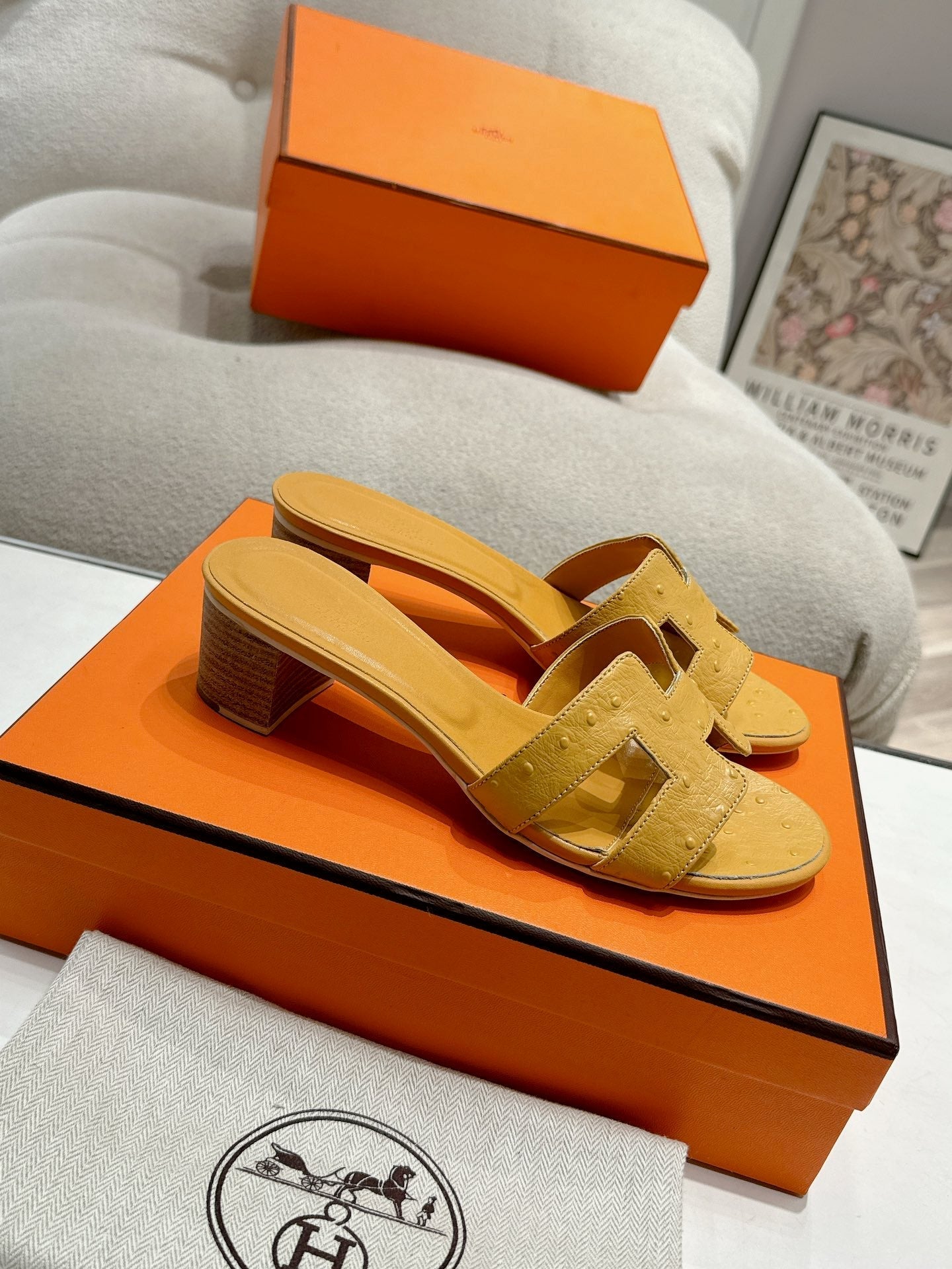 0ASIS SANDAL CARAMEL CALFSKIN SPECIAL