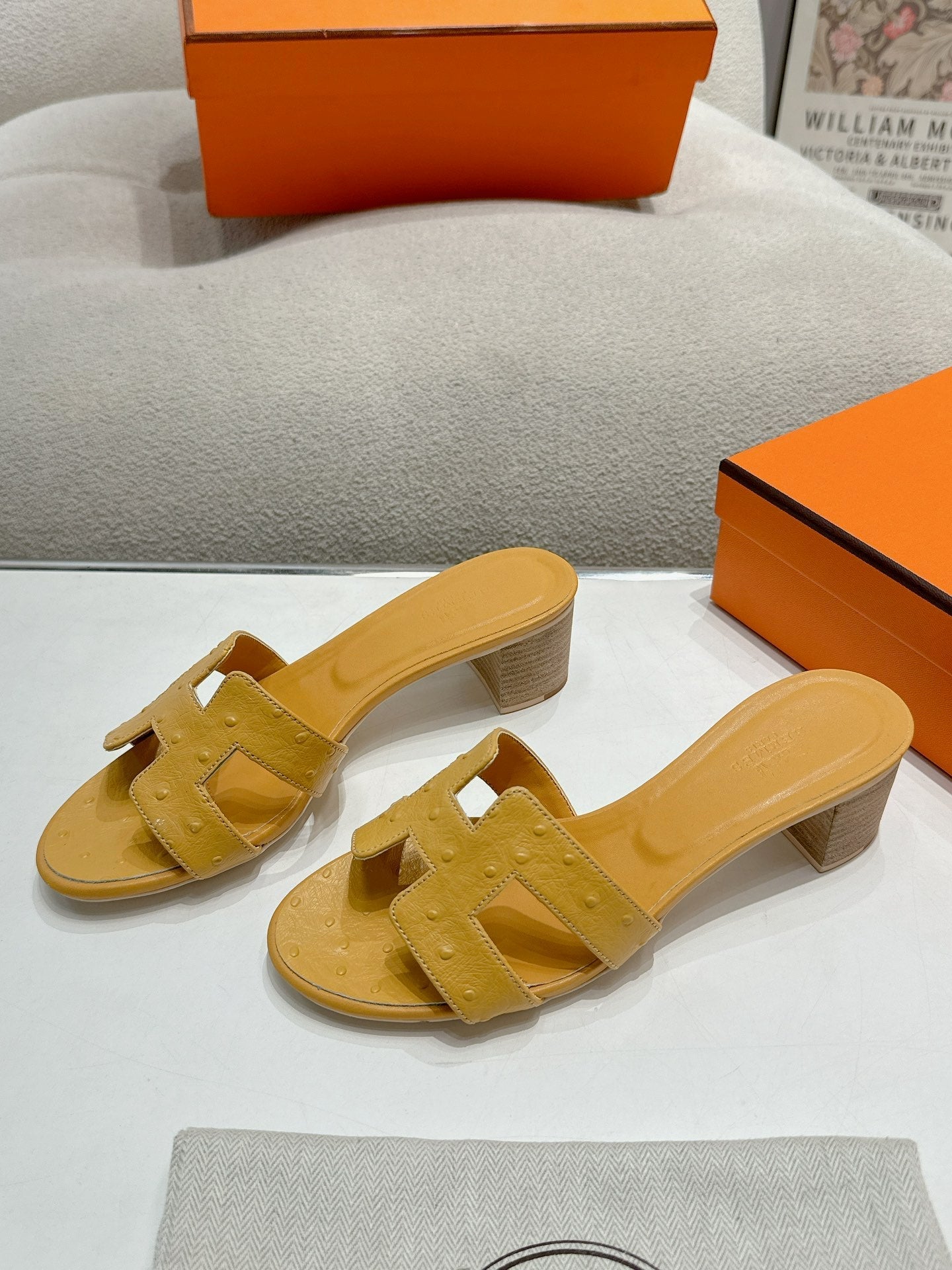 0ASIS SANDAL CARAMEL CALFSKIN SPECIAL