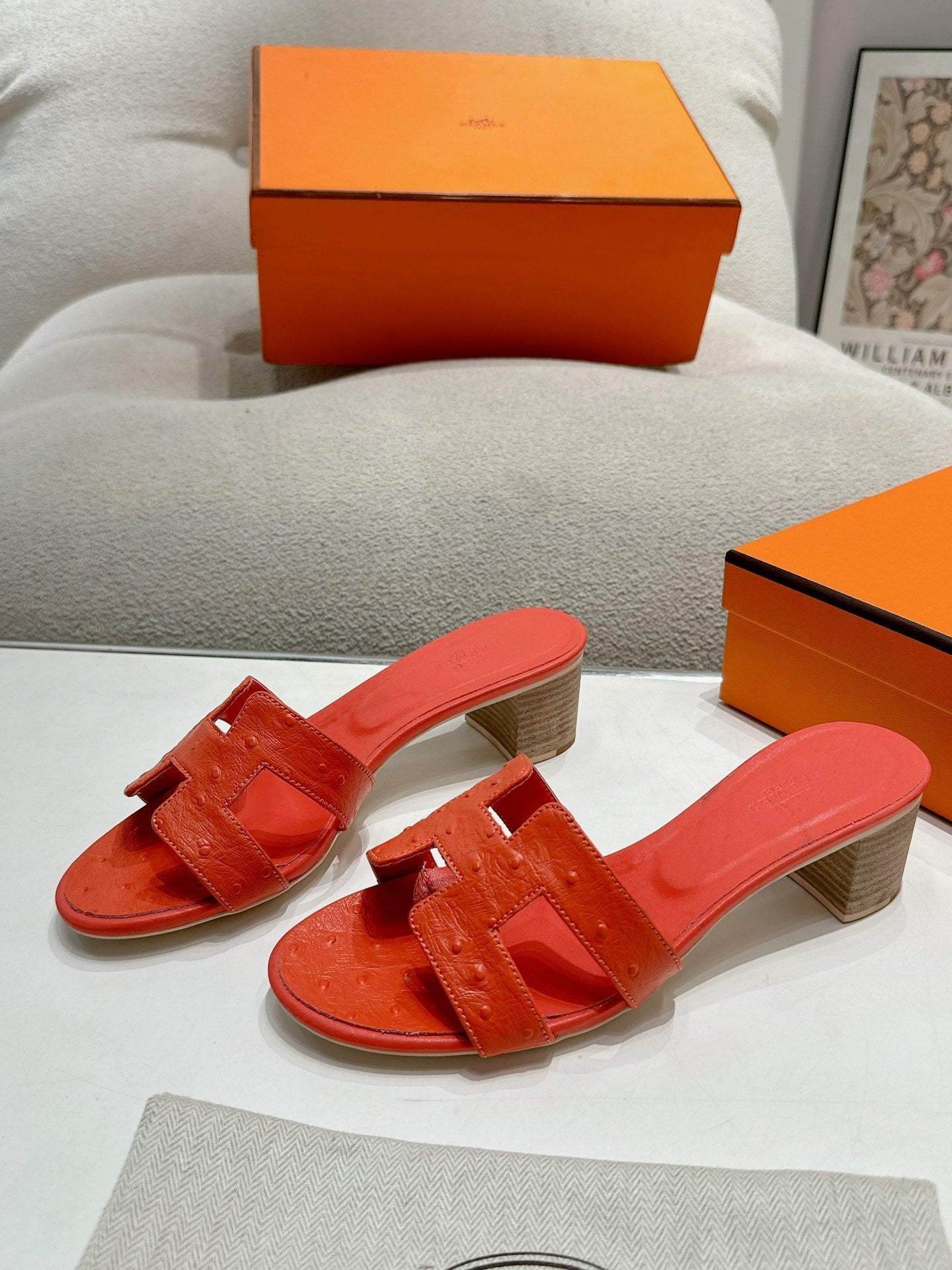 0ASIS SANDAL TIGER CALFSKIN SPECIAL