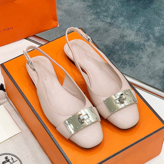 INNOCENTE SLINGBACK LIGHT PINK CALKSIN