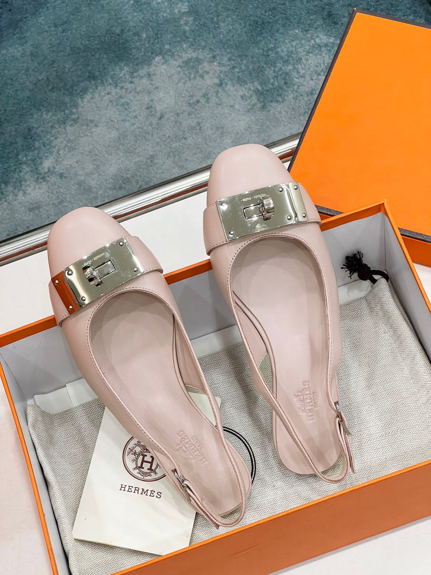 INNOCENTE SLINGBACK LIGHT PINK CALKSIN