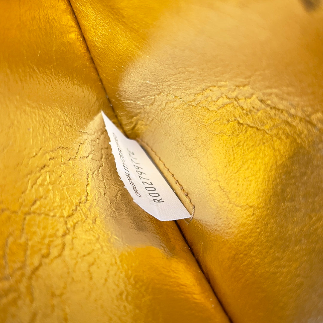 ANDIAMO BAG 19 IN GOLDEN CALFSKIN