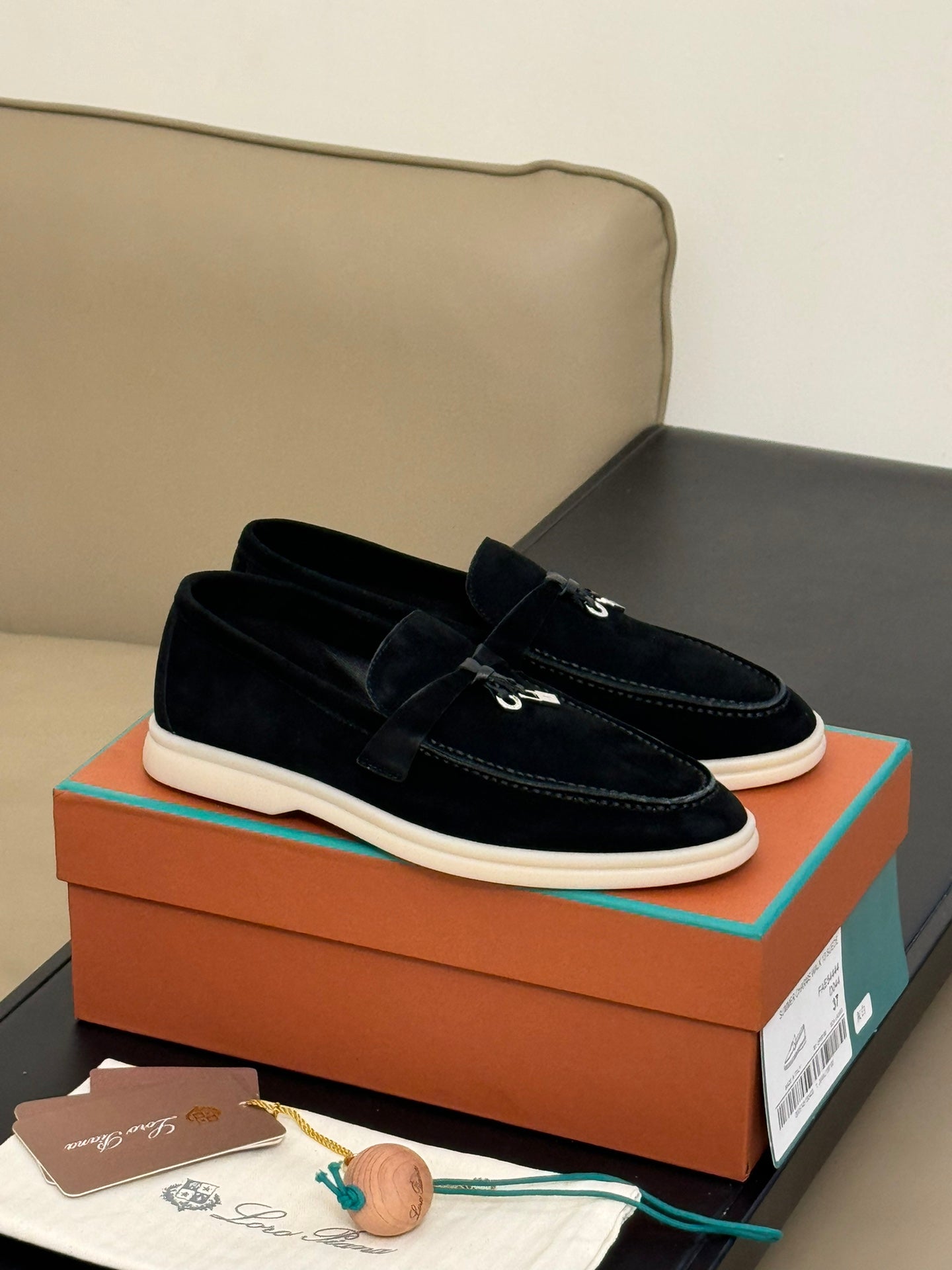 summer charm walk loafer black suede