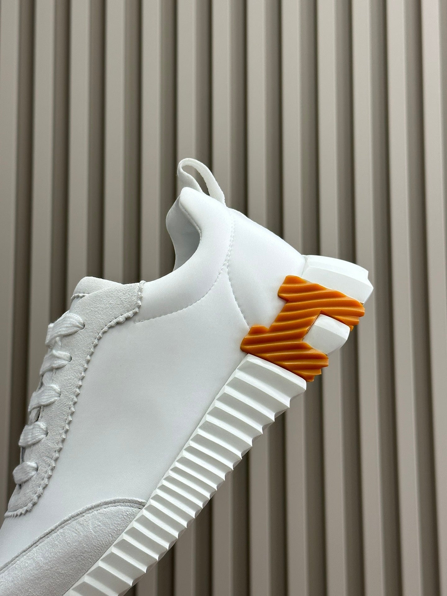 BOUNCING SNEAKERS WHITE CALFSKIN