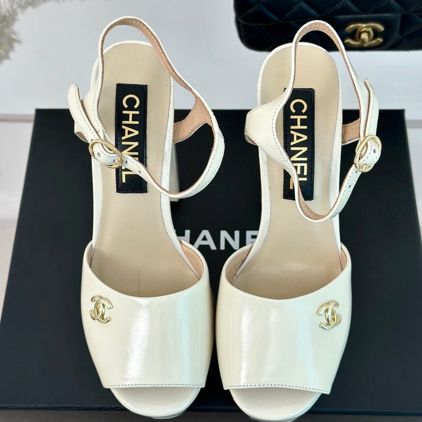 cc slingback sandal 115 cream beige calfskin