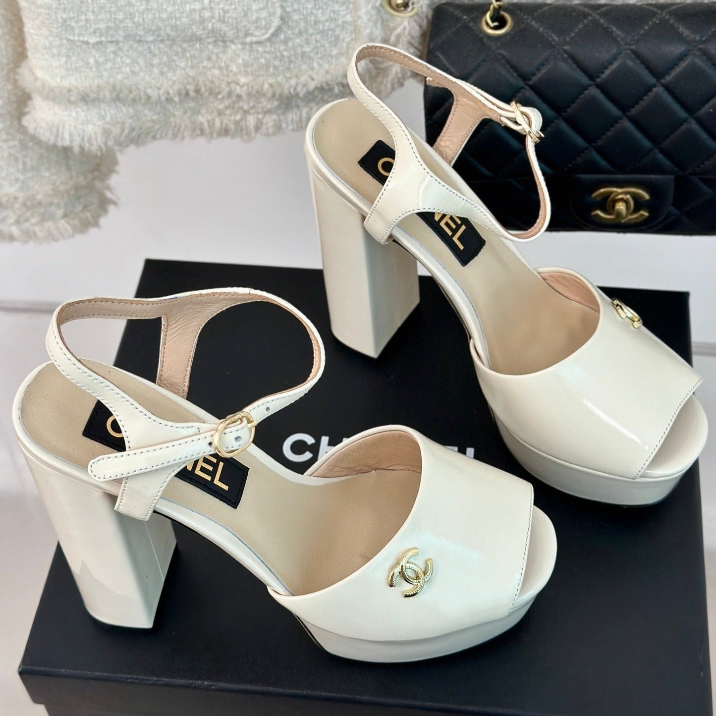 cc slingback sandal 115 cream beige calfskin