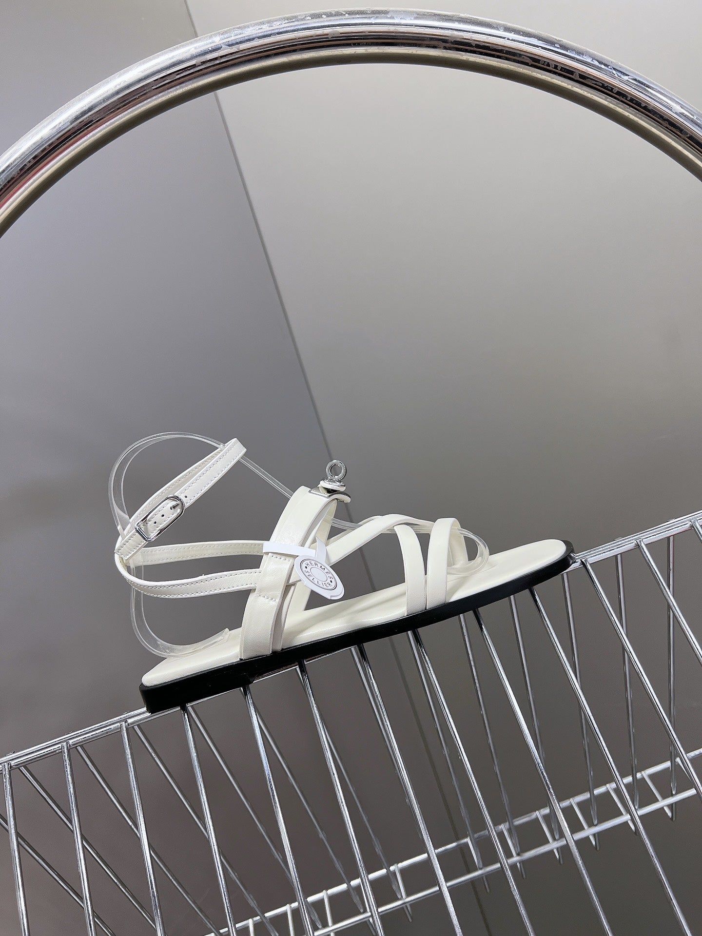 JUNE SANDAL WHITE CALFSKIN