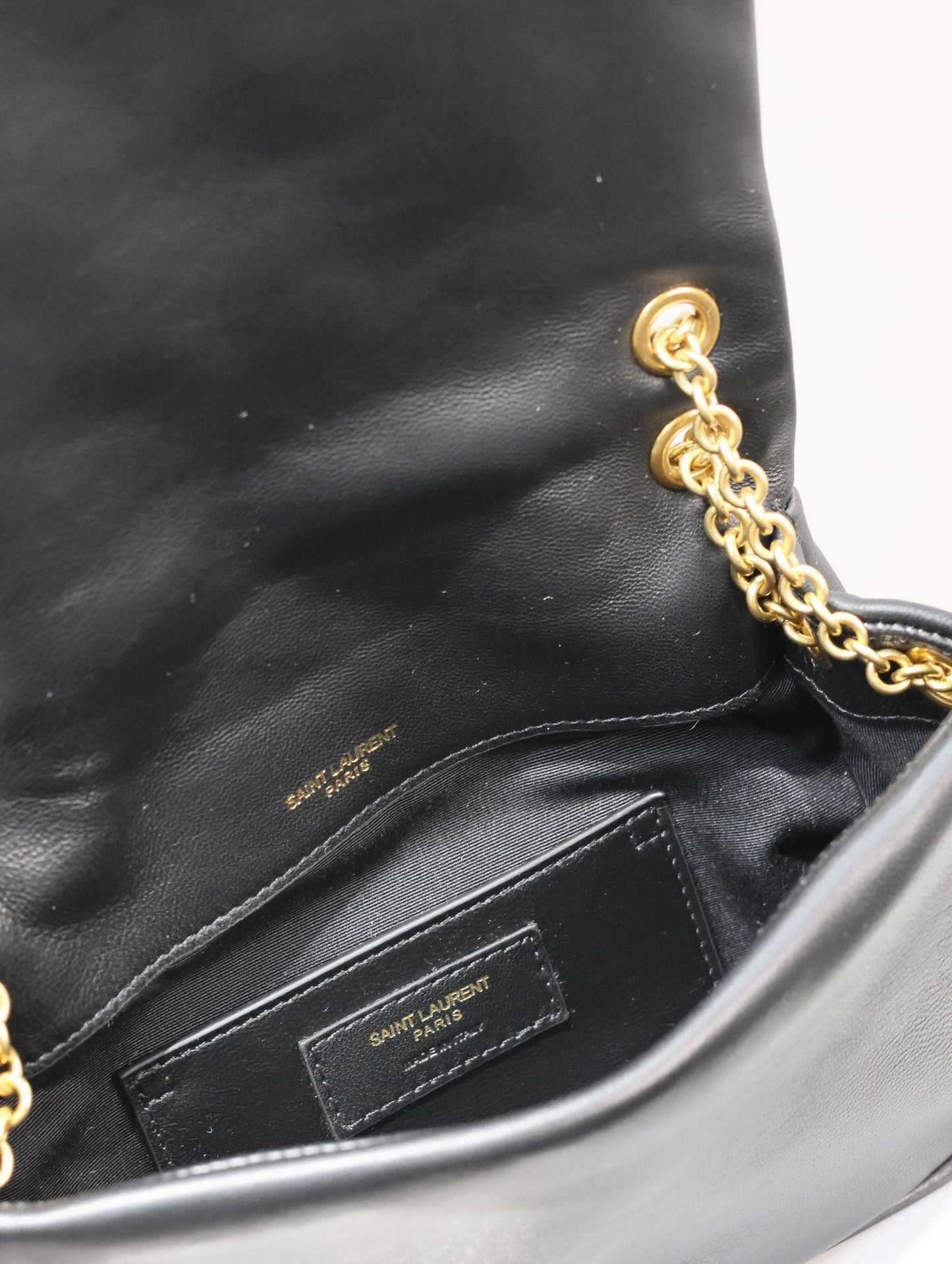 JAMIE 4.3 MINI BAG 20 IN BLACK LAMBSKIN GLOD HARDWARE