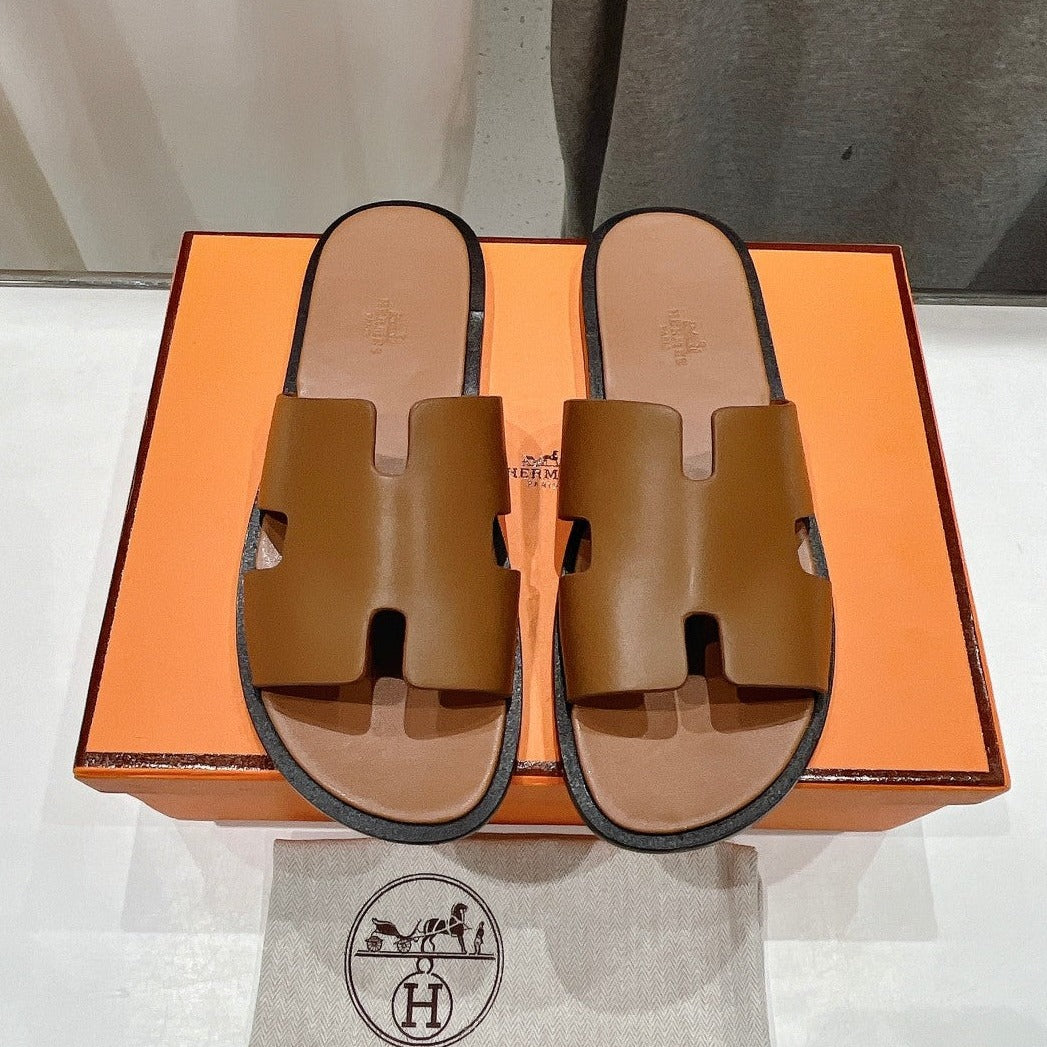 IZMIR SANDAL CARAMEL LAMBSKIN