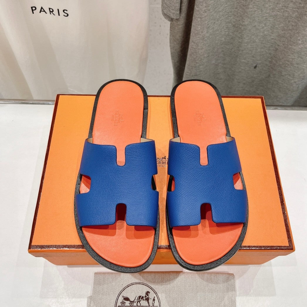 IZMIR SANDAL LIGHT ORANGE MIX LAPIS LAMBSKIN