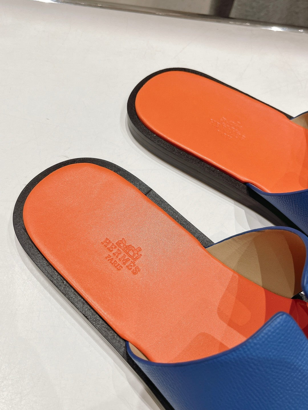 IZMIR SANDAL LIGHT ORANGE MIX LAPIS LAMBSKIN