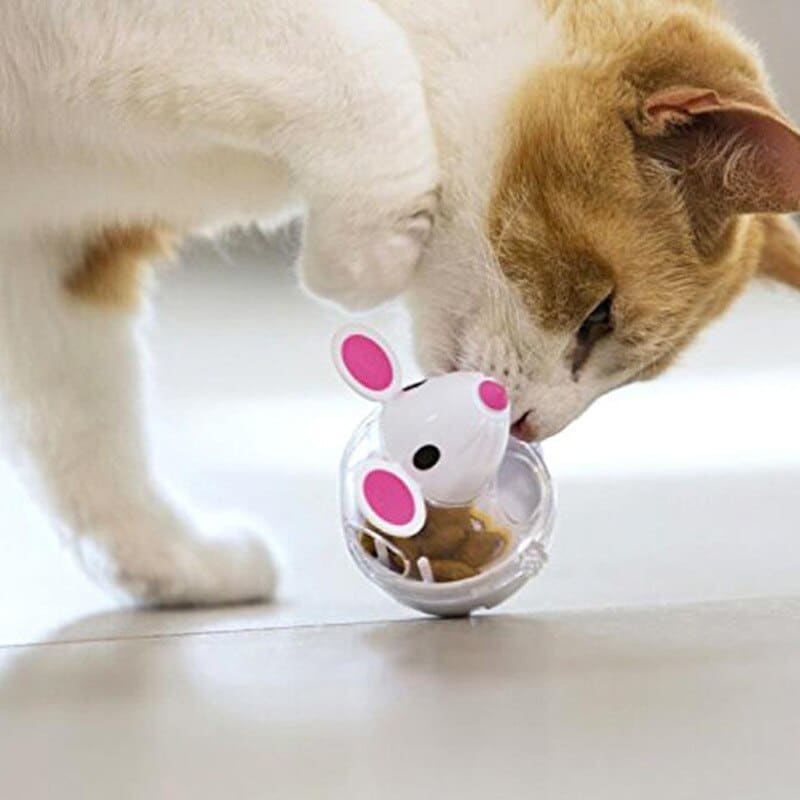 MOUSY - Souris interactive distributrice de friandises pour chat