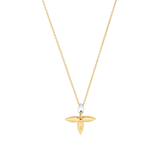 LOUISETTE PEDANT GOLD NECKLACE