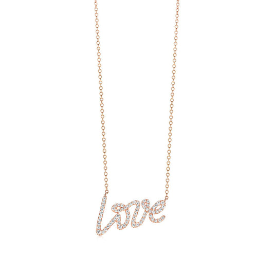 PALOMA S GRAFFITI LOVE NECKLACE DIAMOND