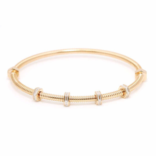 NUTS AND BOLTS GOLD BRACELET