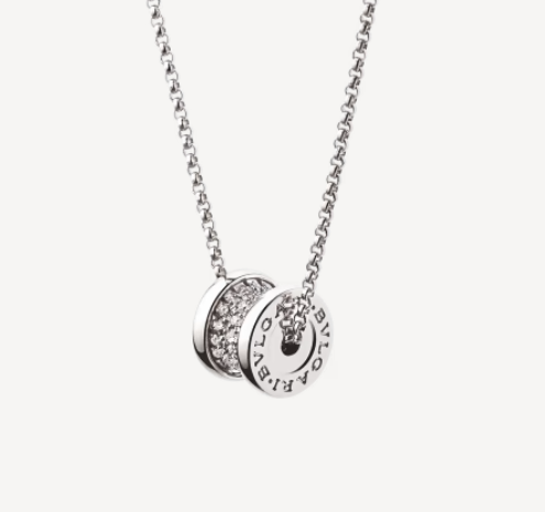 ZERO 1 SILVER DIAMOND NECKLACE