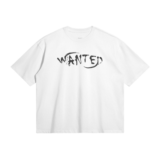 WANTED TEE WHITE