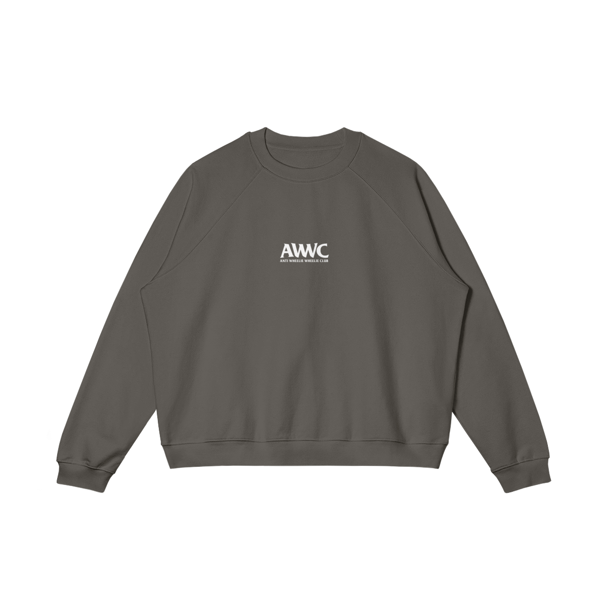 BASICS SWEATER CHARCOAL GREY