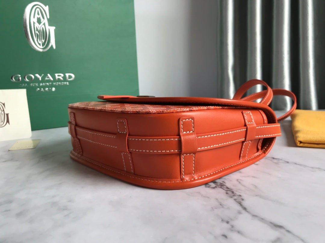 BELVEDERE PM BAG 21CM ORANGE CANVAS