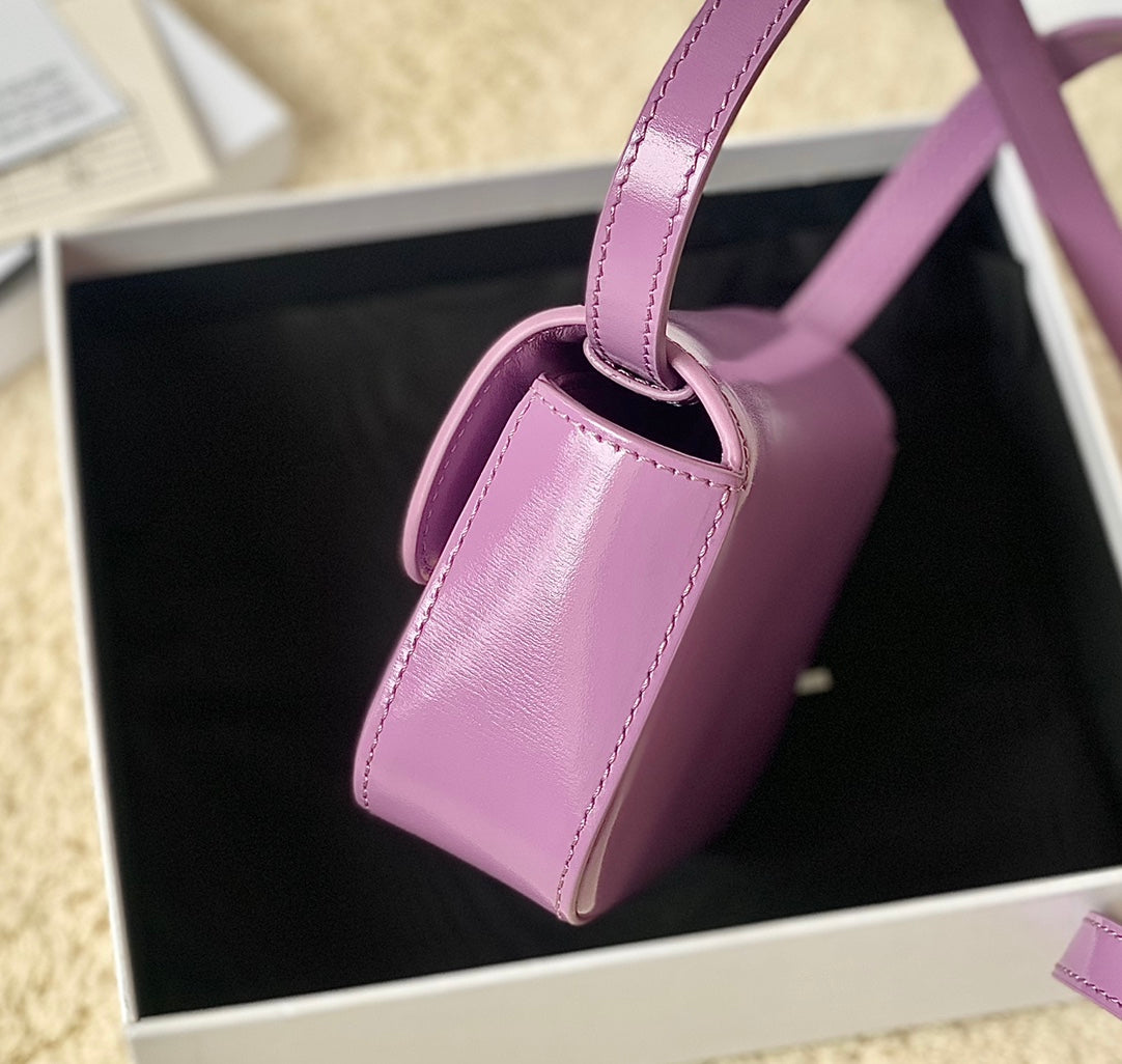 TEEN TRIOMPHE 11CM PURPLE CALFSKIN