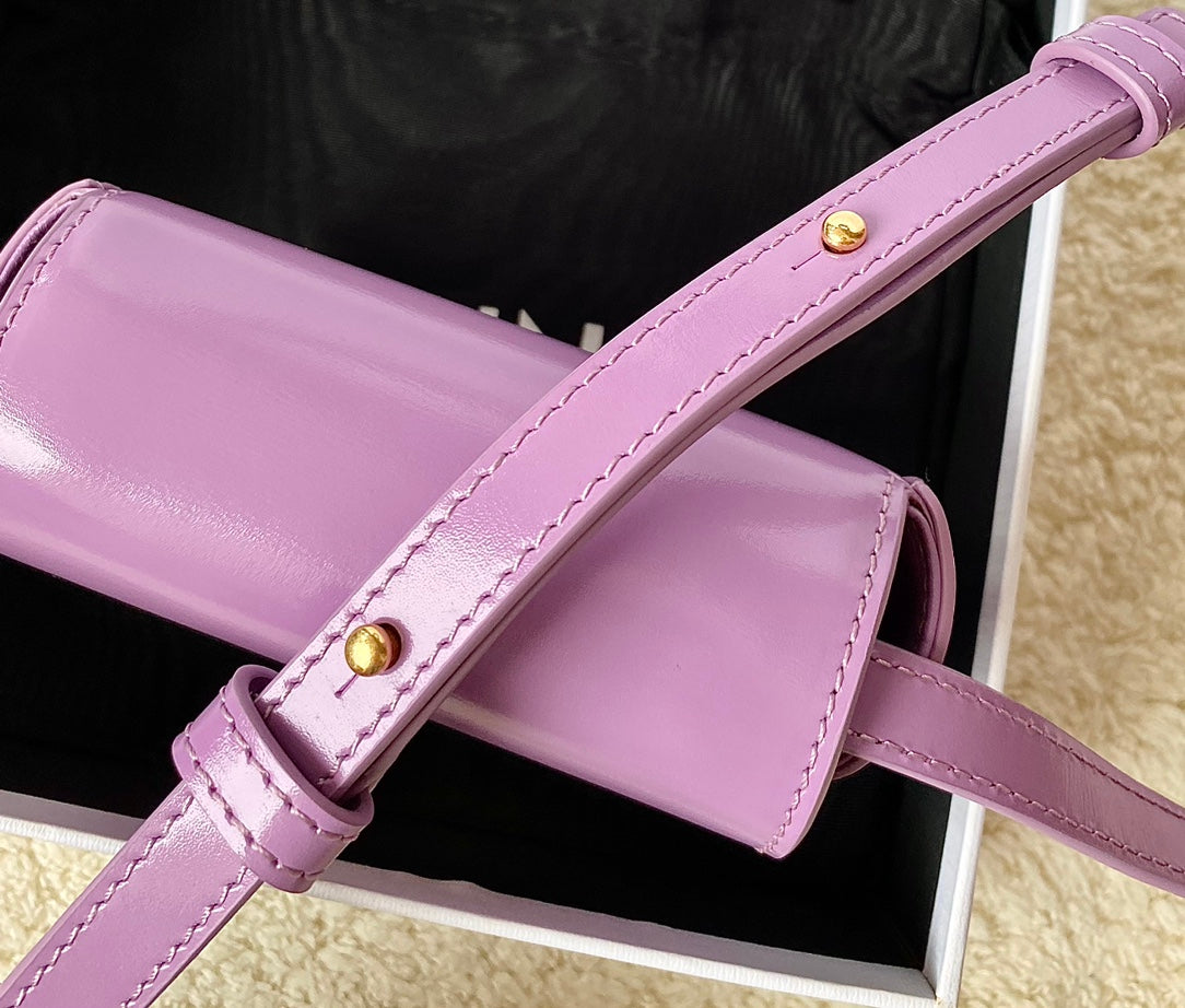 TEEN TRIOMPHE 11CM PURPLE CALFSKIN