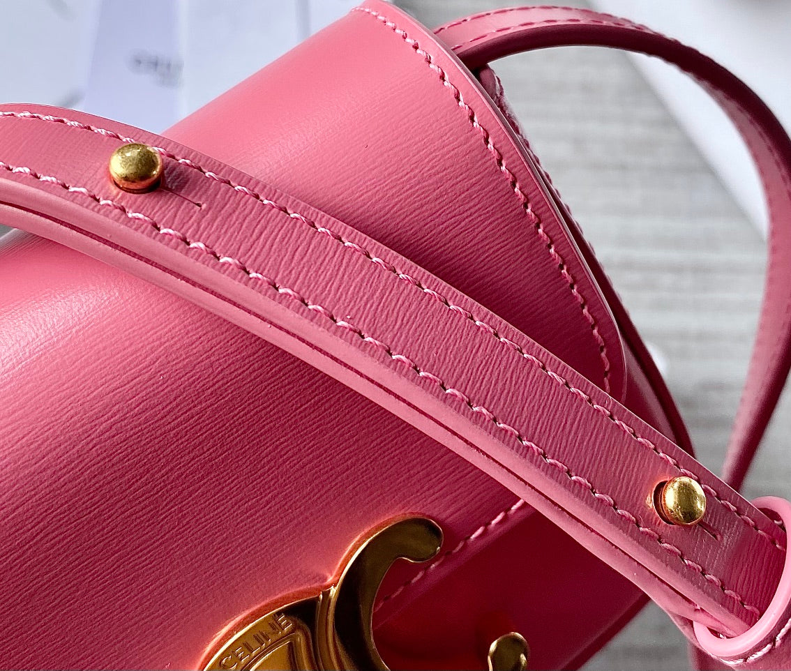 TEEN TRIOMPHE 11CM PINK CALFSKIN