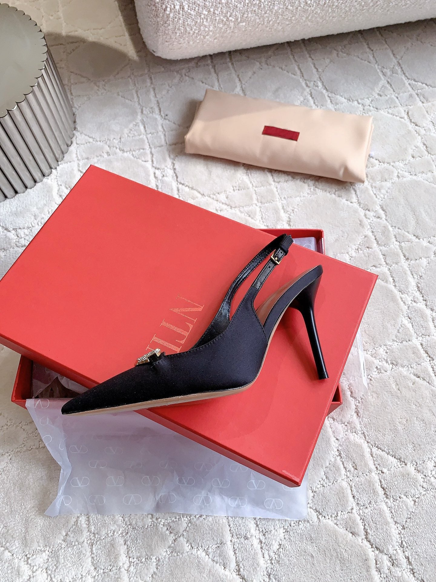 Vlogo Slingback Pump 90MM Black