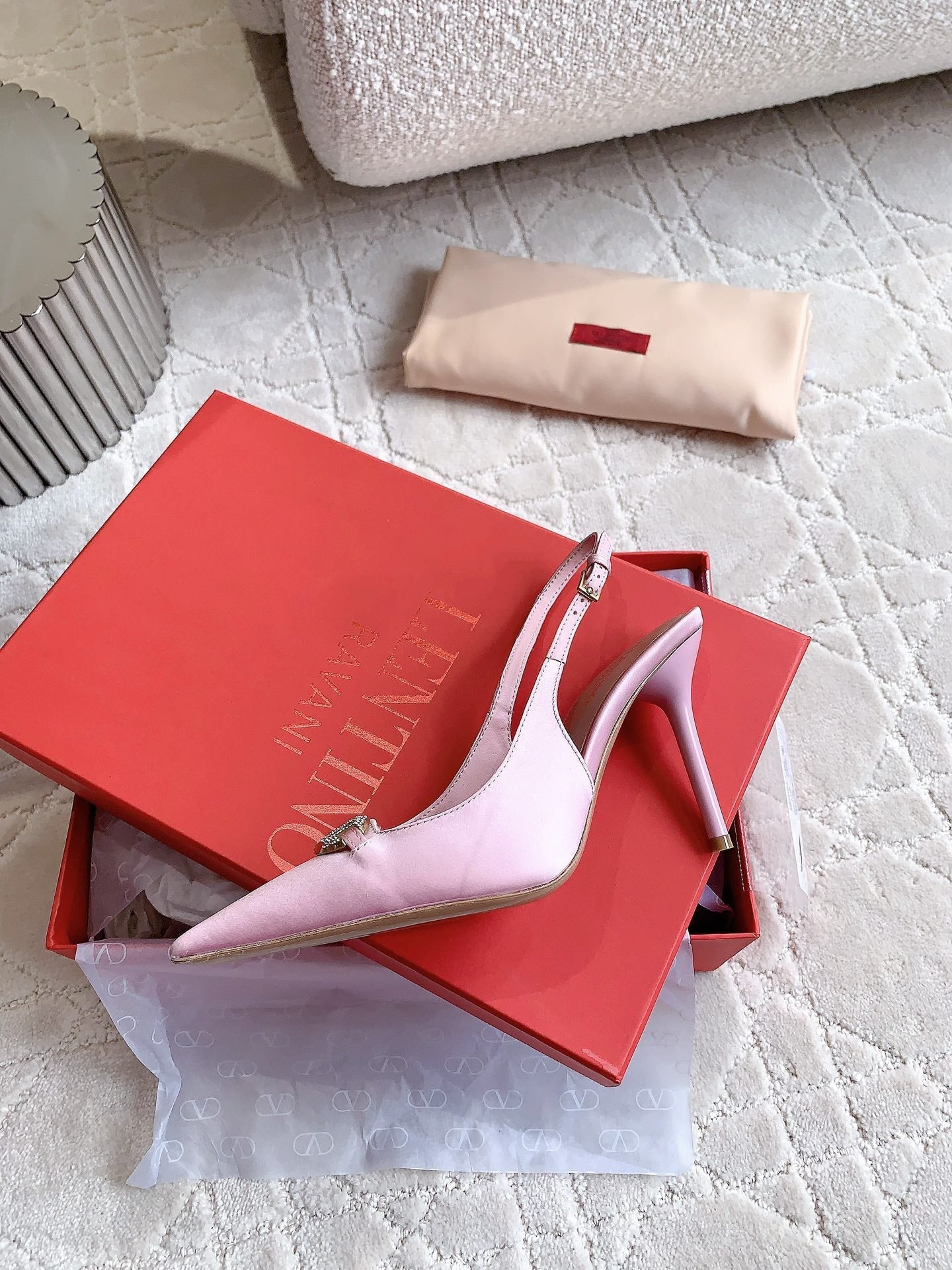 Vlogo Slingback Pump 90MM Pink