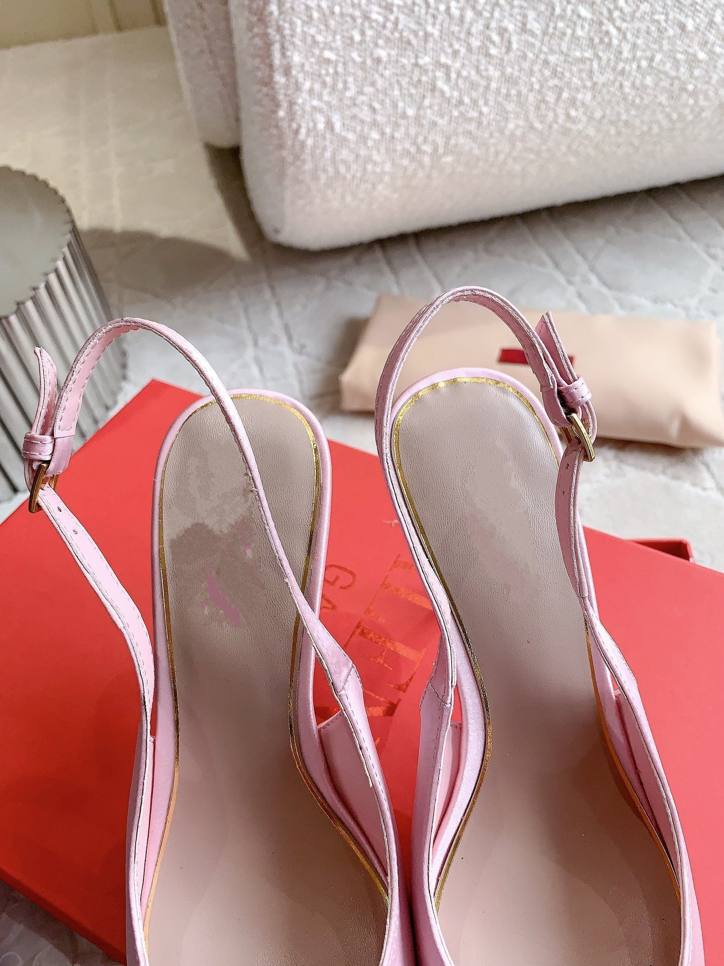 Vlogo Slingback Pump 90MM Pink