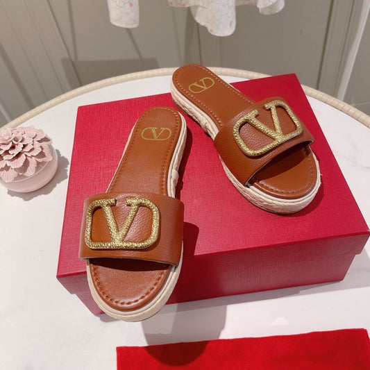 Vlogo Slippers Burgundy